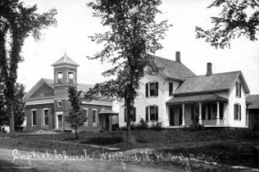 Red Brick Meeting House before 1912 renovation